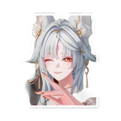 Hsin Fox Ears — Sticker sticker