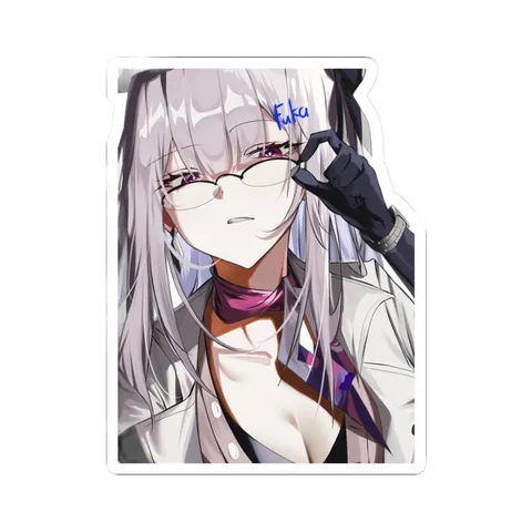 Nihilux Adjusting Glasses — Sticker sticker