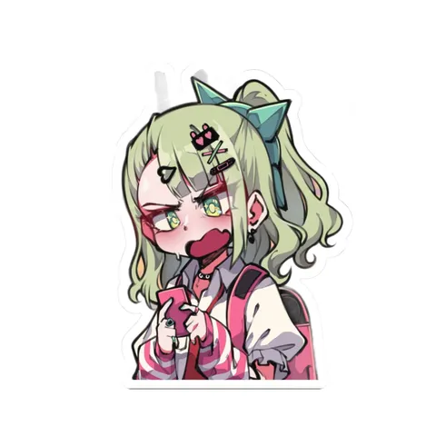 Sunna Holding Phone sticker