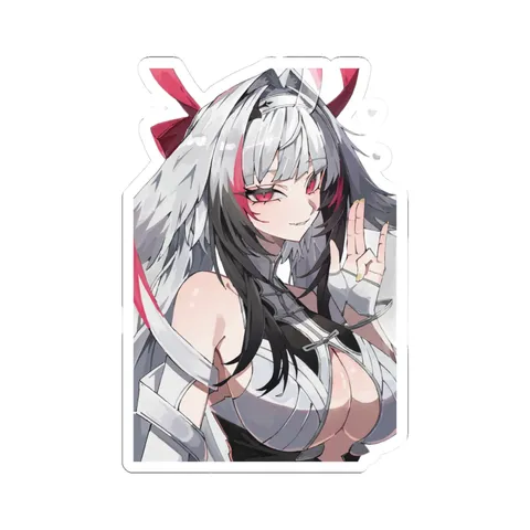 Ye Shunguang Silver White Hair — Sticker sticker