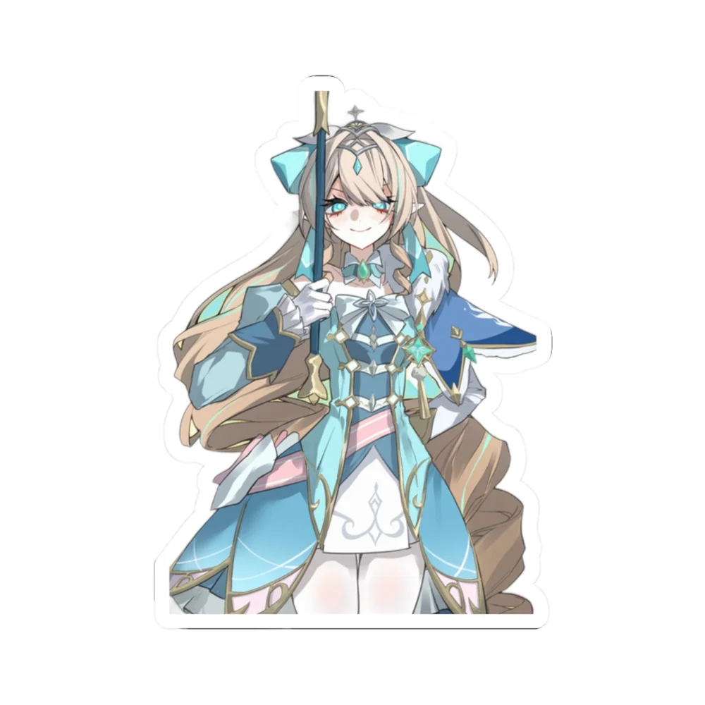 Vesna Teal White Clothing