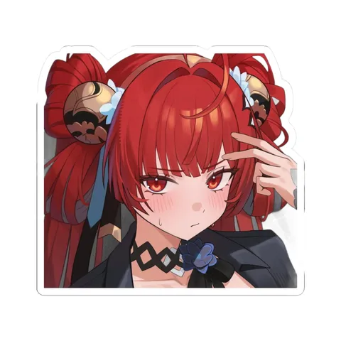 Suoming Blue Flower — Sticker sticker