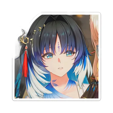Yangyang Xuanling Glowing Blue Eyes — Sticker sticker