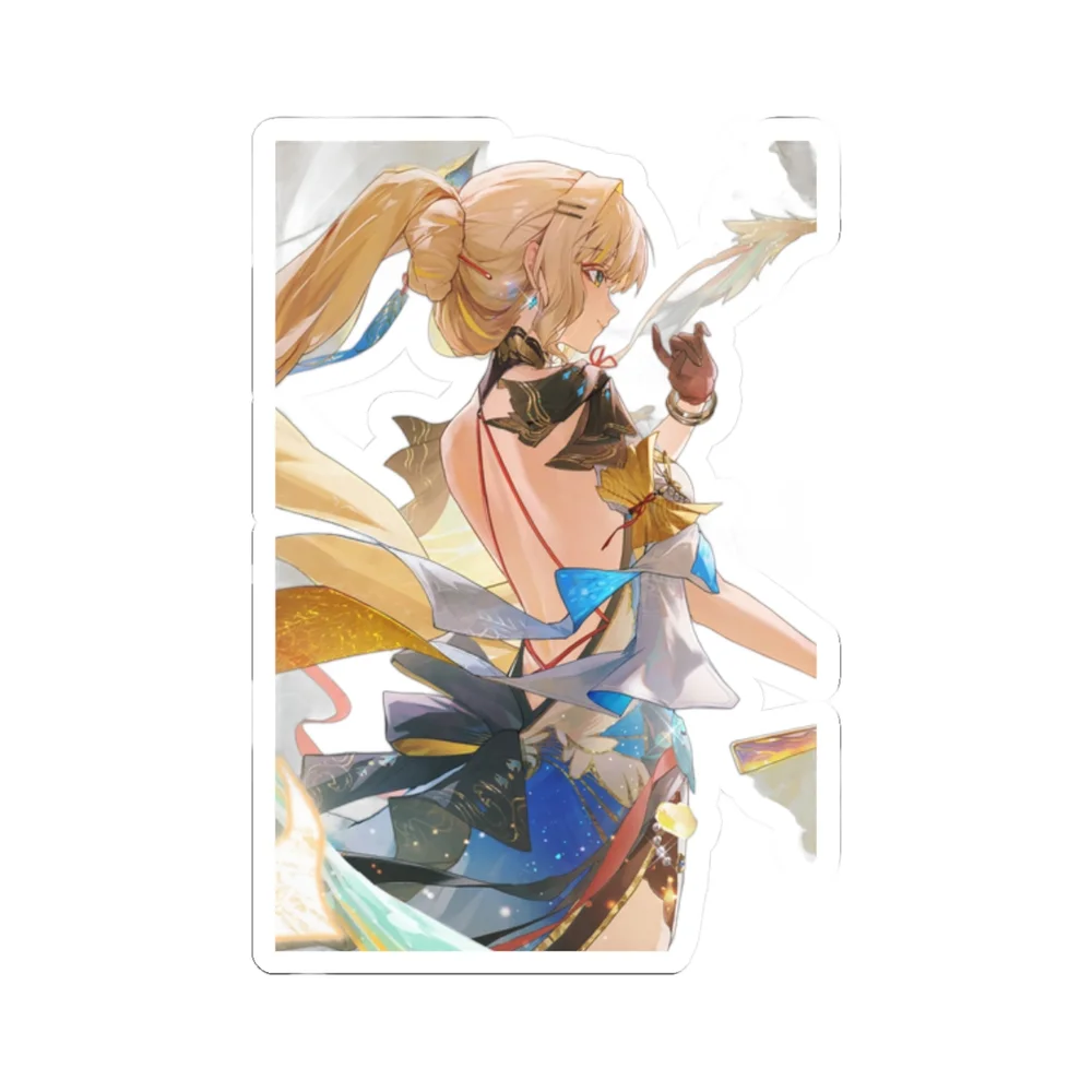 Suisui Blue White Outfit