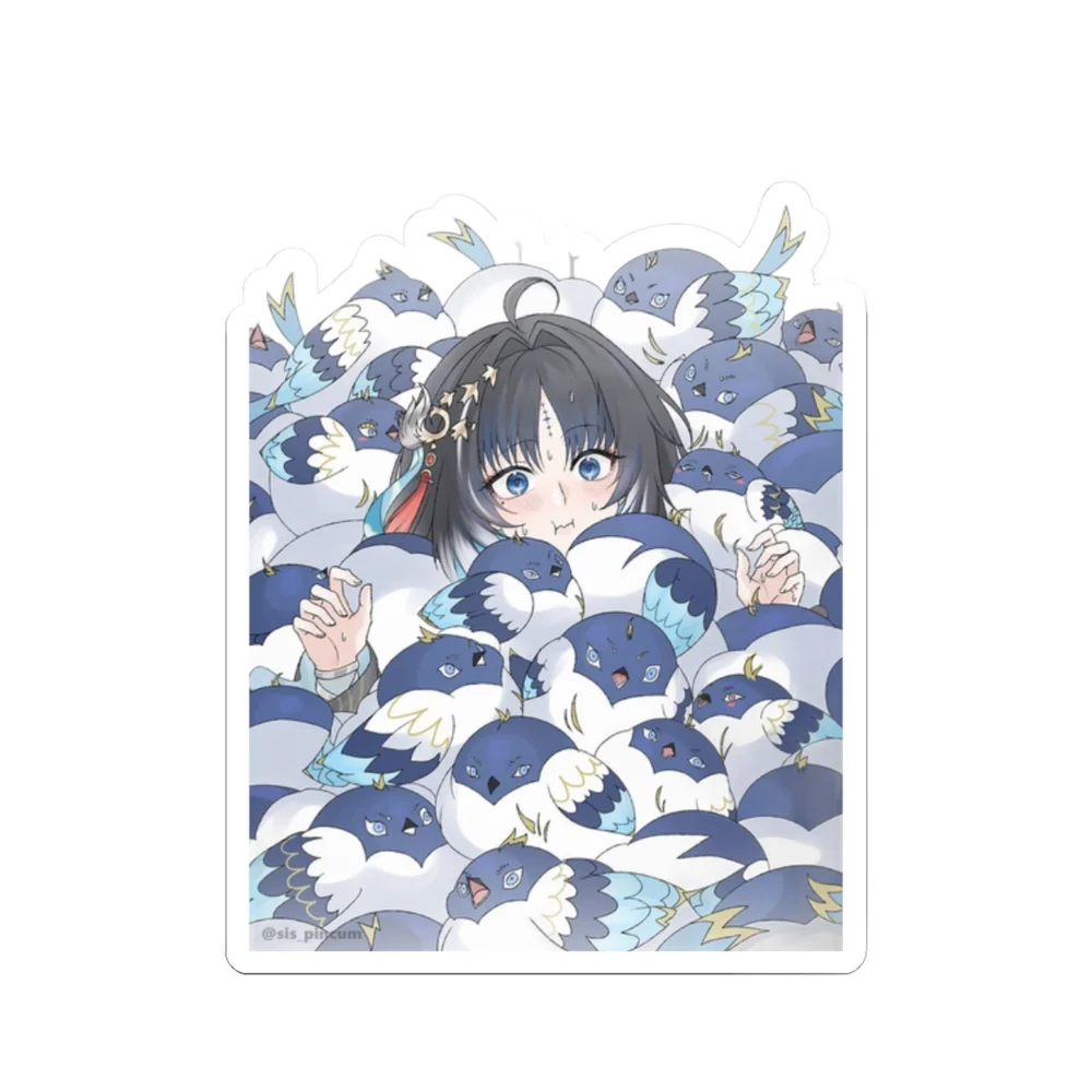 Yangyang Buried Under Chibi Larks