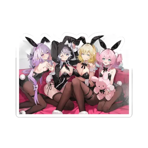 Castorice Hyacine Cipher Aglaea Bunny Suits — Sticker sticker