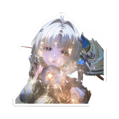 Suisui Butterfly Hairpiece — Sticker sticker