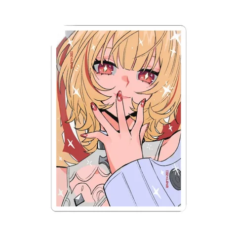 Claret Flint Star Accents — Sticker sticker