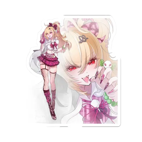Cissia Gyaru Outfit — Sticker sticker