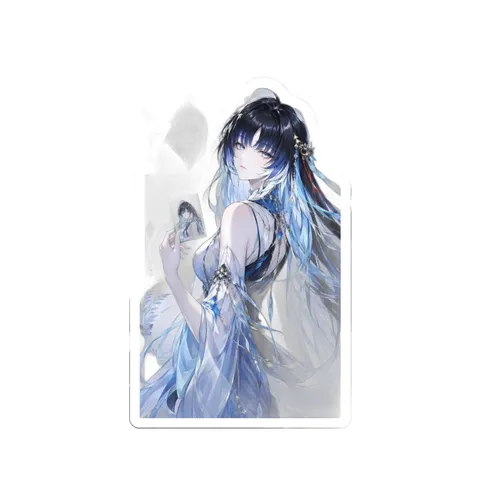 Yangyang Xuanling Holding Portrait Card — Sticker sticker