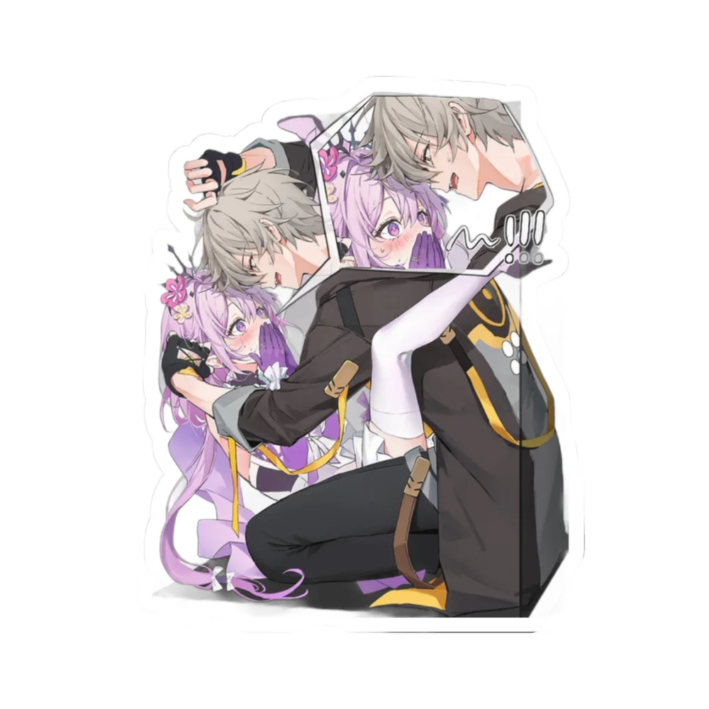 Caelus Castorice Holding Hands