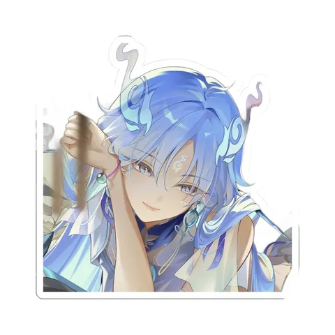 Qingxiao Glowing Horns — Sticker sticker