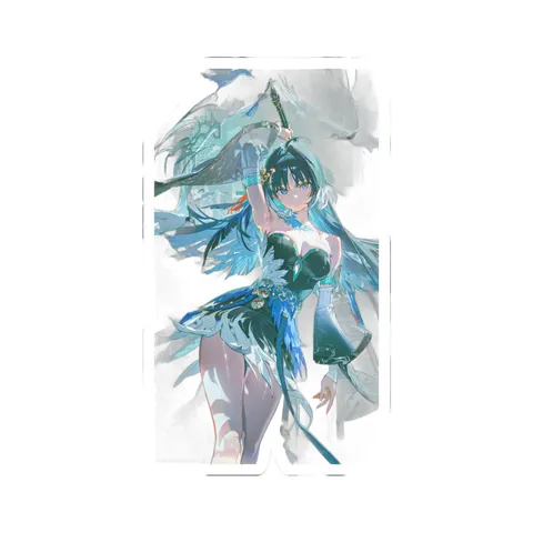 Yangyang Xuanling Feathered Dress — Sticker sticker