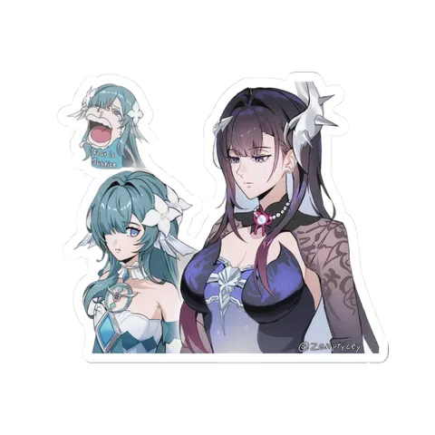 Hysilens Vodyanitsa Water Characters — Sticker sticker