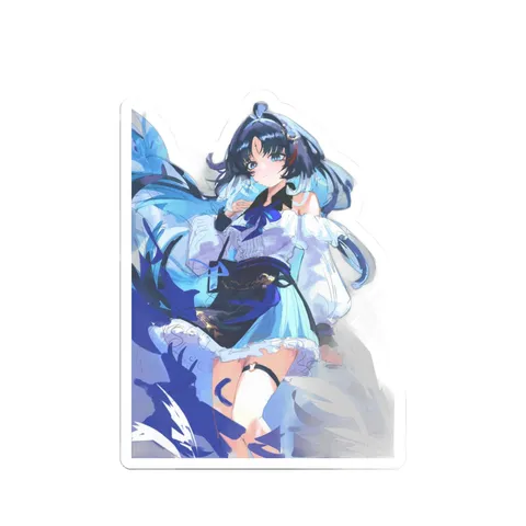 Yangyang Xuanling Blue White Outfit — Sticker sticker