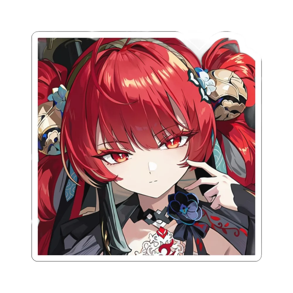 Suoming Red Brooch